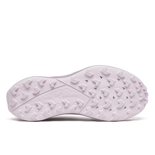 Saucony Women's Peregrine 15 Sneaker, Bloom/Quail, 8