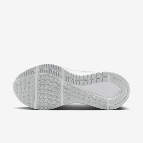 Nike Structure 25 Women's Road Running Shoes (DJ7884-101, White/Pure Platinum/Metallic Silver) Size 10.5