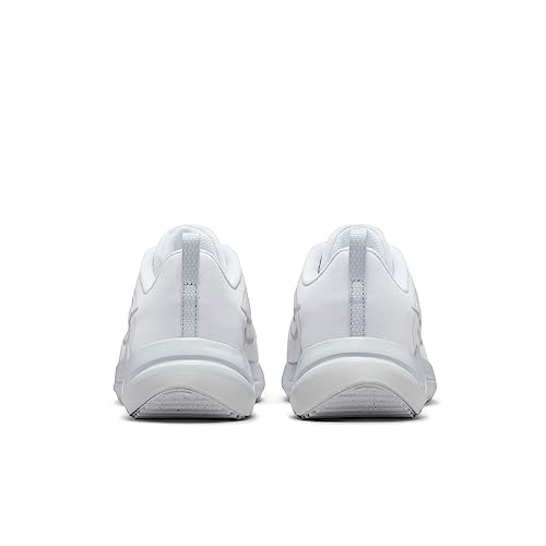 Nike Men's Downshifter 12 Trainers, White Metallic Silver Pure Platinum, 43 EU