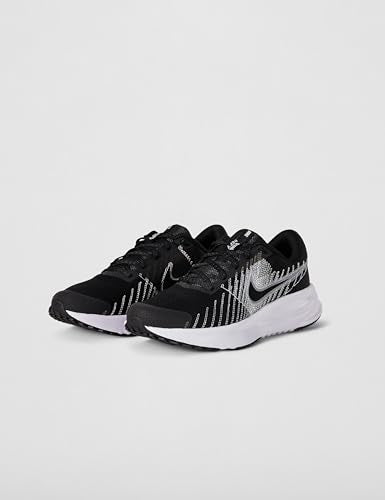 Nike Women's Run Defy Road Running Shoes, Black/White-Wolf Grey, 8