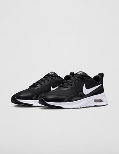 Nike Men's Air Max Nuaxis Shoes, Black/White-Black-White, 10.5