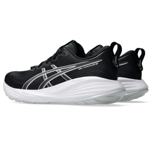 ASICS Women's Gel-Cumulus 27 Running Shoes, 9, Black/Concrete