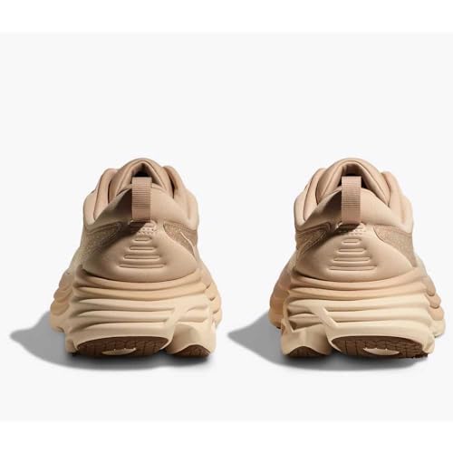 Hoka Men's Bondi 8 Shifting Sand/Vanilla 11.5 Medium