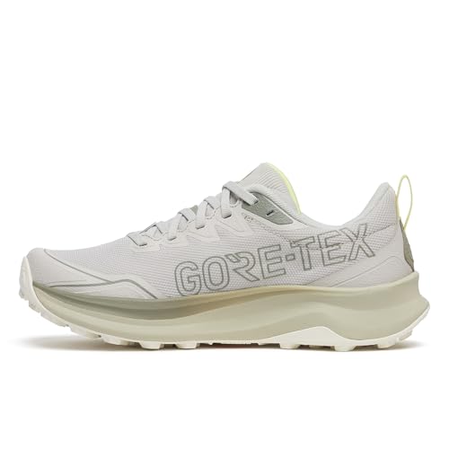 Saucony Women's Peregrine 16 GTX Sneaker, Arctic/Tender, 9.5