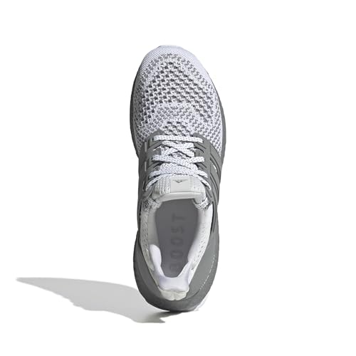 Adidas Women's Ultraboost 1.0, White/Silver Metallic/Silver Metallic, 8