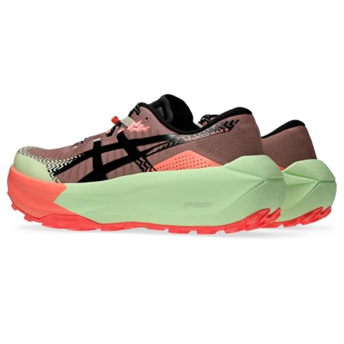 ASICS Men's Trabuco MAX 5 Running Shoes, 10, UMEBOSHI/Black
