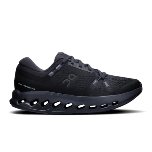 On Womens, Cloudsurfer 2 Black/Black 8 Medium