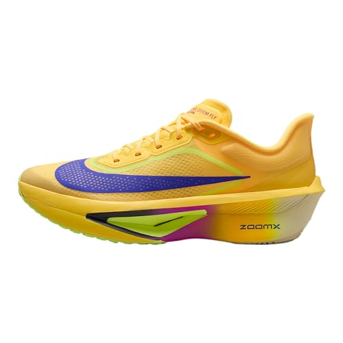 Nike Zoom Fly 6 Men's Road Racing Shoes (Citron Pulse/Volt Ice/Hyper Violet/Indigo Burst) Size 10