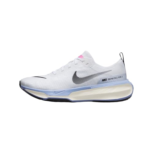 Nike Invincible 3 Men's Road Running Shoes (DR2615-100, White/Football Grey/Cobalt Bliss/Black) Size 12.5