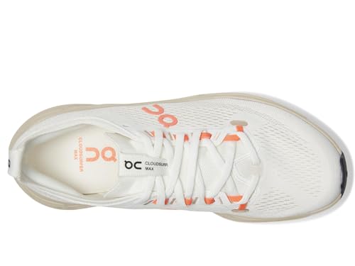 On Womens Cloudsurfer Max Ivory/Salmon 9 M