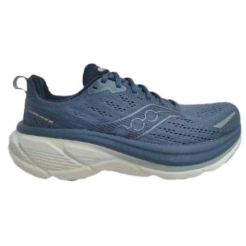 Saucony Men's Hurricane 25 Sneaker, Dusk/Iceberg, 12.5