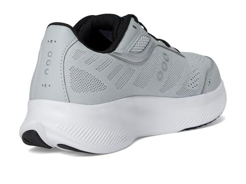 Saucony Men's Cohesion 18 Sneaker, Cloud/Black, 9.5 Wide