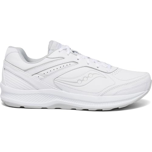 Saucony Men's Echelon Walker 3 Walking Shoes, White, 12