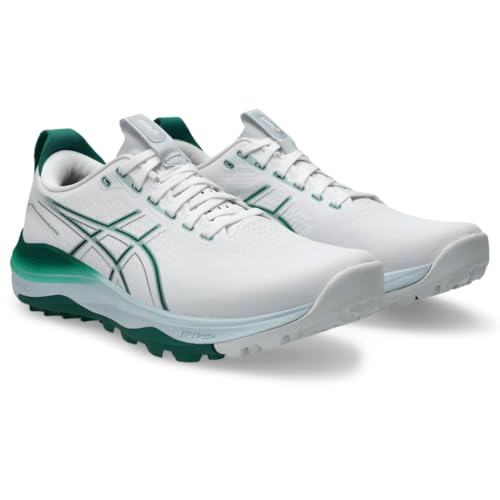 ASICS Men's Gel-Kayano ACE 3 Golf Shoes, 11, White/Jasper Green