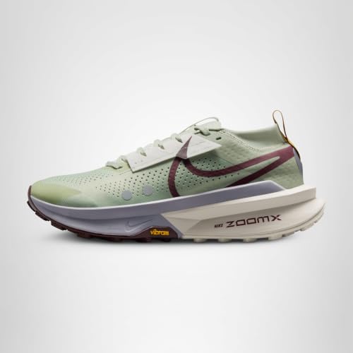 Nike Zegama 2 Men's Trail Running Shoes (FD5190-300, Jade Horizon/Phantom/Cement Grey/Burgundy Crush) Size 9 - alternate view 10