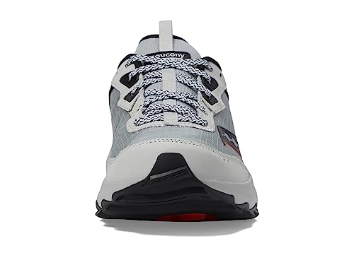 Saucony Men's Aura Tr Sneaker, Concrete/Black, 8 Wide
