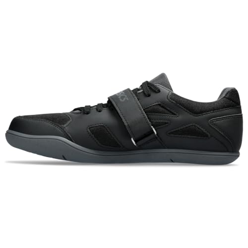 ASICS Men's Hyper Throw 3 Track & Field Shoes, 7, Black/Gunmetal