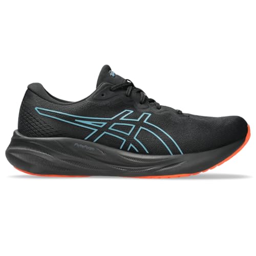 ASICS Men's Gel-Pulse 15 GTX Running Shoes, 11, Black/Atlantis Blue