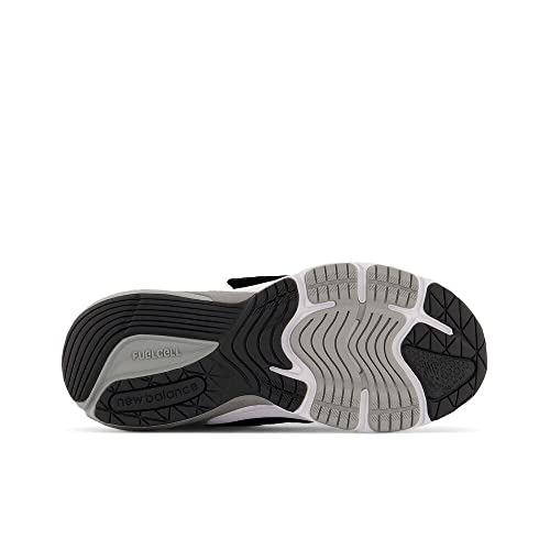 New Balance Kid's 990 V6 Sneaker, Black/Silver, 9 Medium US