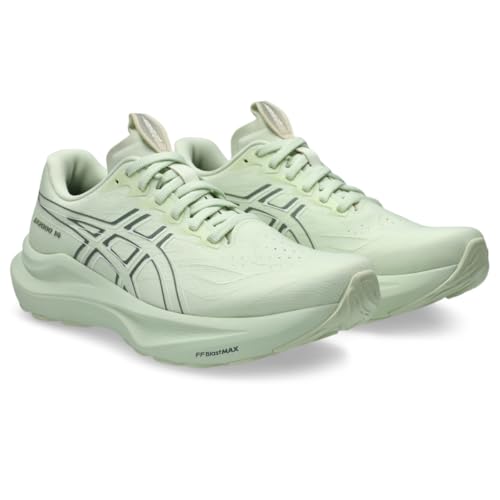 ASICS Women's GT-2000 14 Running Shoes, 9.5, Whisper Green/Monument Blue