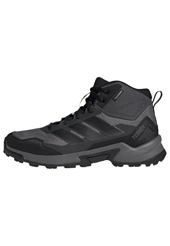 adidas Men's Terrex Eastrail 3 Mid Clima Hiking Shoe, Grey/Black/Carbon, 10.5