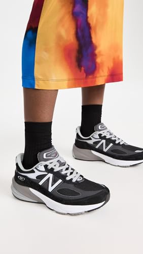 New Balance Women's FuelCell 990 V6 Sneaker, Black/Black, 7 Medium US