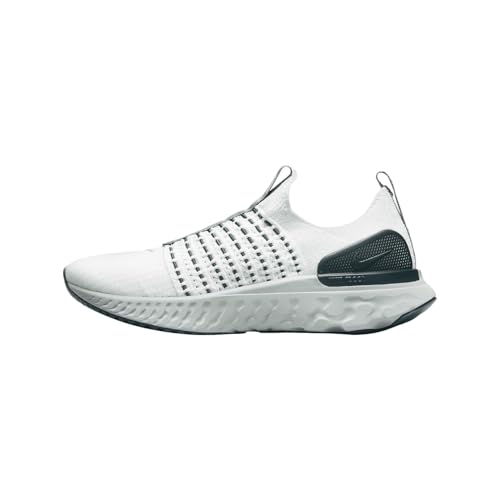 Nike React Phantom Run Flyknit 2 Women's Road Running Shoes (DO6698-001, Platinum Tint/Dark Teal Green/Jade Smoke/Light Silver) Size 11.5