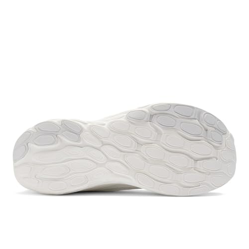 New Balance Women's Fresh Foam X 1080 V13 Running Shoe, White/Silver Metallic, 10 N