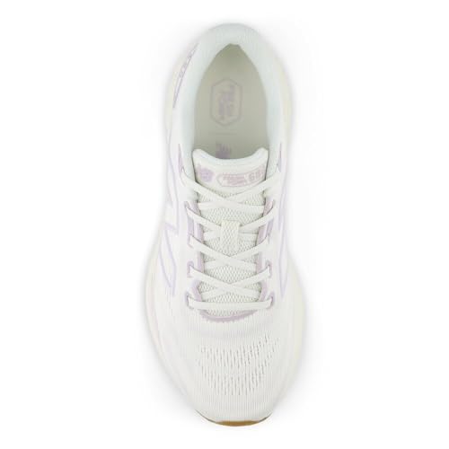 New Balance Women's Fresh Foam 680 V8 Running Shoe, Sea Salt/Taro, 5 W