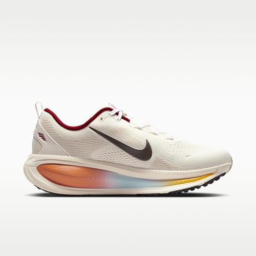 Nike Vomero 18 Men's Road Running Shoes (White/Phantom/Team Crimson/Dark Hazel) Size 10.5