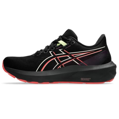ASICS Women's GT-1000 15 GTX Running Shoes, 8, Black/Dark Aubergine