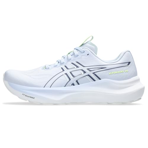 ASICS Women's GT-2000 14 Running Shoes, 8, Blue Fade/Indigo Fog