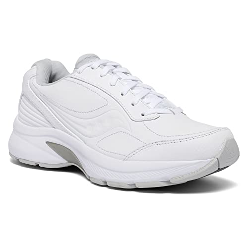 Saucony Men's Omni WLK Walking Shoes, White, 10