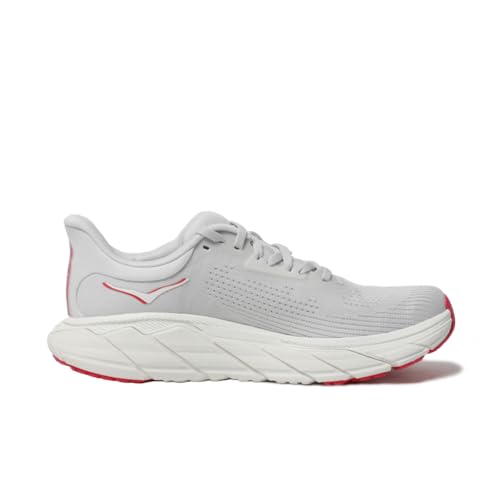Hoka Women's Arahi 7 Cosmic Grey/Ruby Red 8.5 Medium