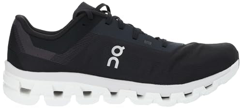 ON Cloudflow 4 Men's Road Running Shoes Sneakers (Black/White, US Footwear Size System, Adult, Men, Numeric, Medium, 11.5)