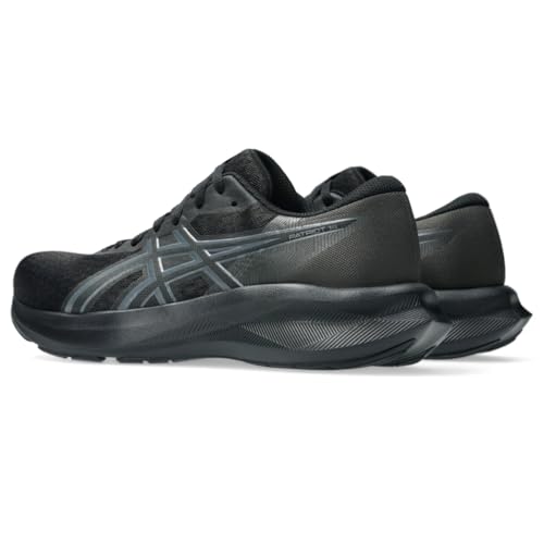 ASICS Women's Patriot 14 Running Shoes, 12, Black/Carrier Grey