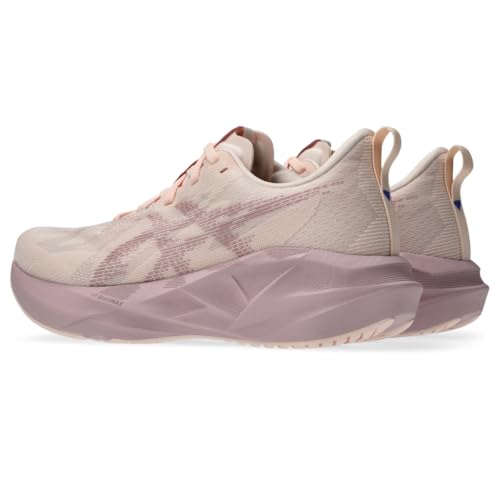 ASICS Women's NOVABLAST 5 Running Shoes, 9.5, Pearl Pink/MORGANITE