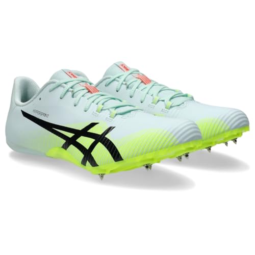 ASICS Unisex Hypersprint 8 Track & Field Shoe, 10M / 11.5W, Soothing SEA/Black