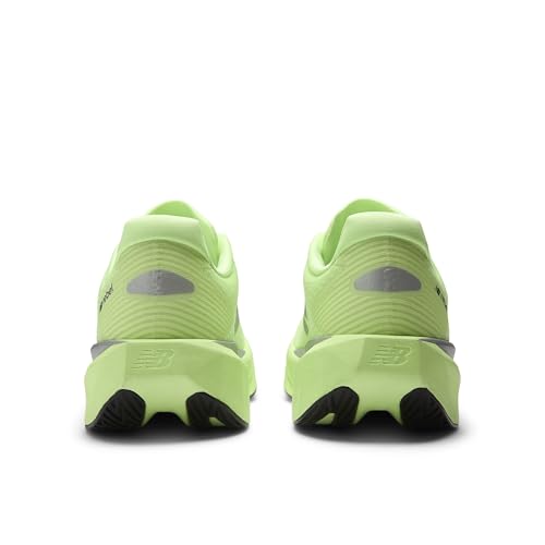 New Balance Men's FuelCell Rebel V5 Running Shoe, Mint Flash/Lab Green/Silver Metallic, 10.5 M