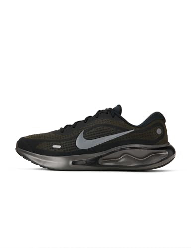 Nike Men's Journey Run Road Running Shoes, Black/Smoke Grey-Medium Ash, 10