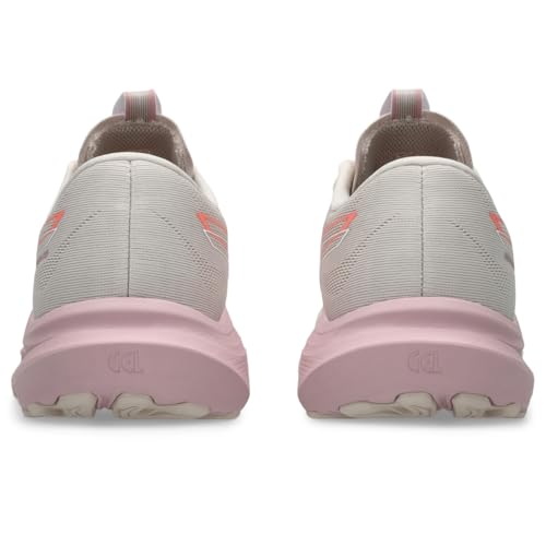 ASICS Kid's GT-2000 14 Grade School Running Shoes, 1, Mineral Beige/Sun Coral