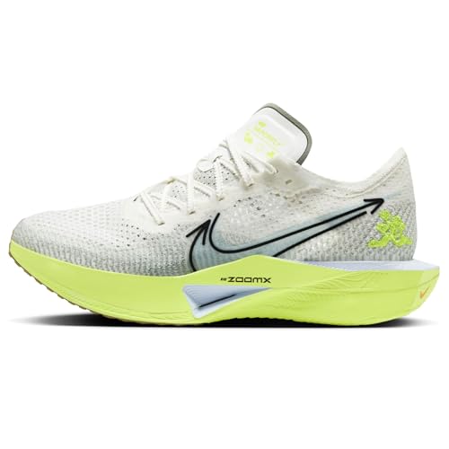 Nike Vaporfly 3 Men's Road Racing Shoes (HQ3450-147, Sail/Volt/Pacific Moss/Glacier Blue) Size 7.5