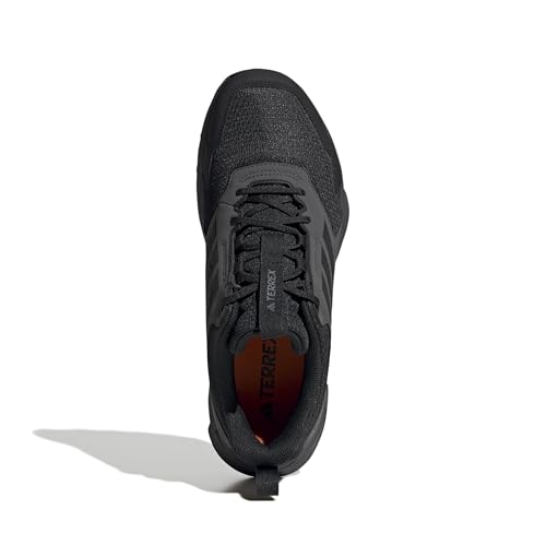 Adidas Mens Terrex Tracefinder 2 Trail Running, Black/Black/Grey, 10.5