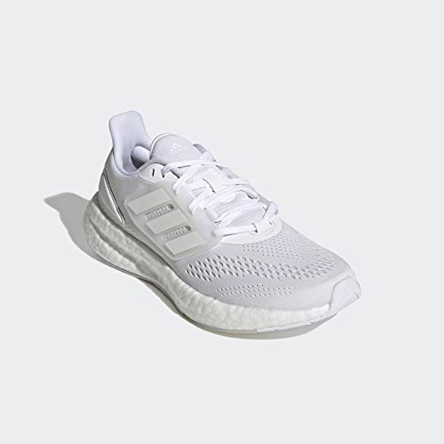 adidas Women's Pureboost 22 Running Shoe, White/White/Crystal White, 7.5