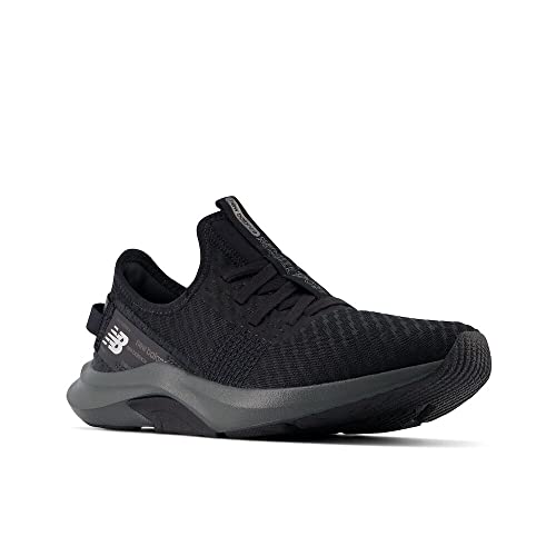 Women's New Balance DynaSoft Nergize Sport v2 Training Shoes in Black/Blacktop alternate view 4