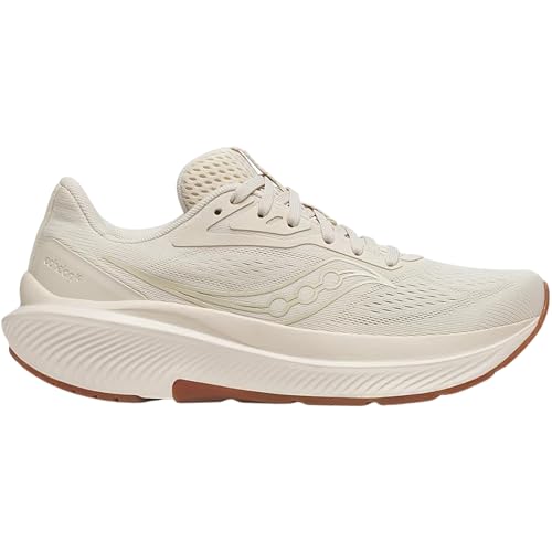 Saucony Women's Echelon 10 Sneaker, Rye/Gum, 7 Wide