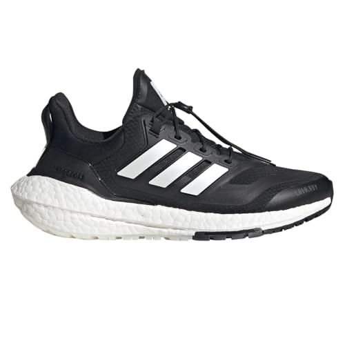 adidas Women's Ultraboost 22 Cool.RDY Running Shoe, Black/White/Grey, 9