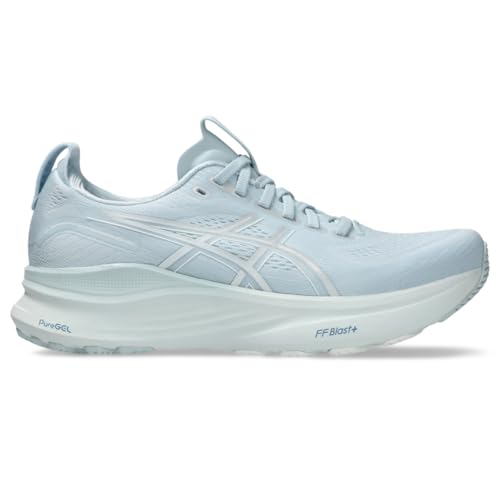 ASICS Women's Gel-Kayano 32 Running Shoes, 9, Sky/Pure Silver