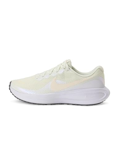 Nike Women's Revolution 8 Road Running Shoes, Sail/Chalk-White-Pencil Point, 7.5