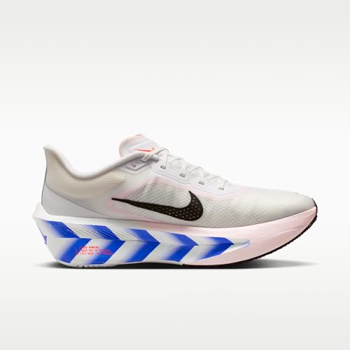 Nike Zoom Fly 6 Men's Road Racing Shoes (White/Salt Red/Racer Blue/Black) Size 8.5